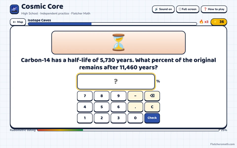 Screenshot of Cosmic Core