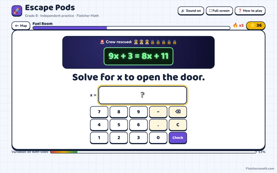 Screenshot of Escape Pods