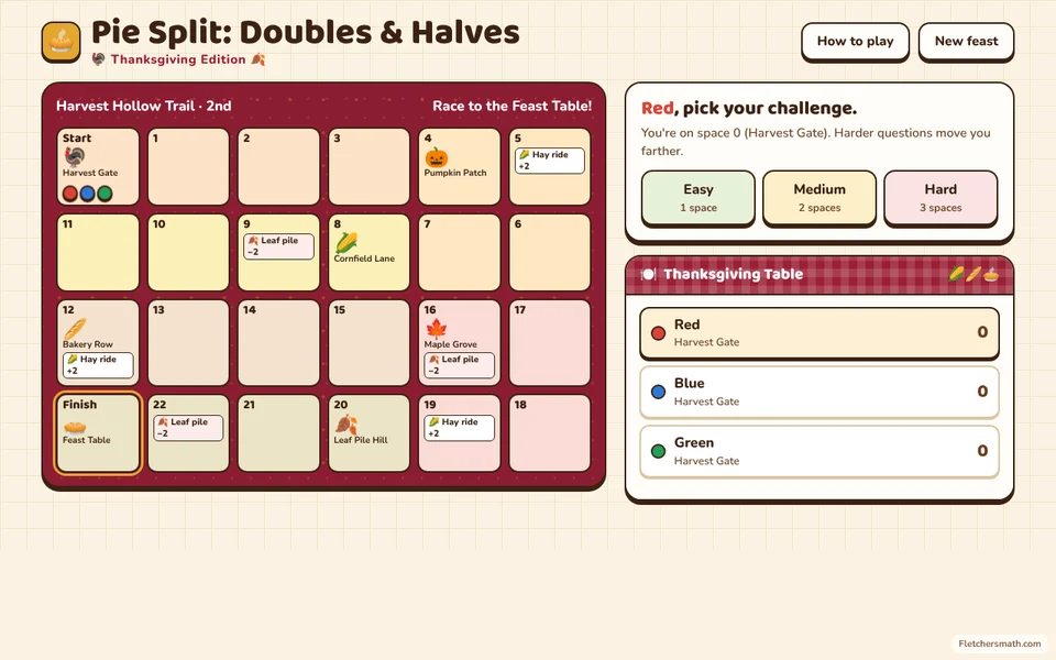 Screenshot of Pie Split