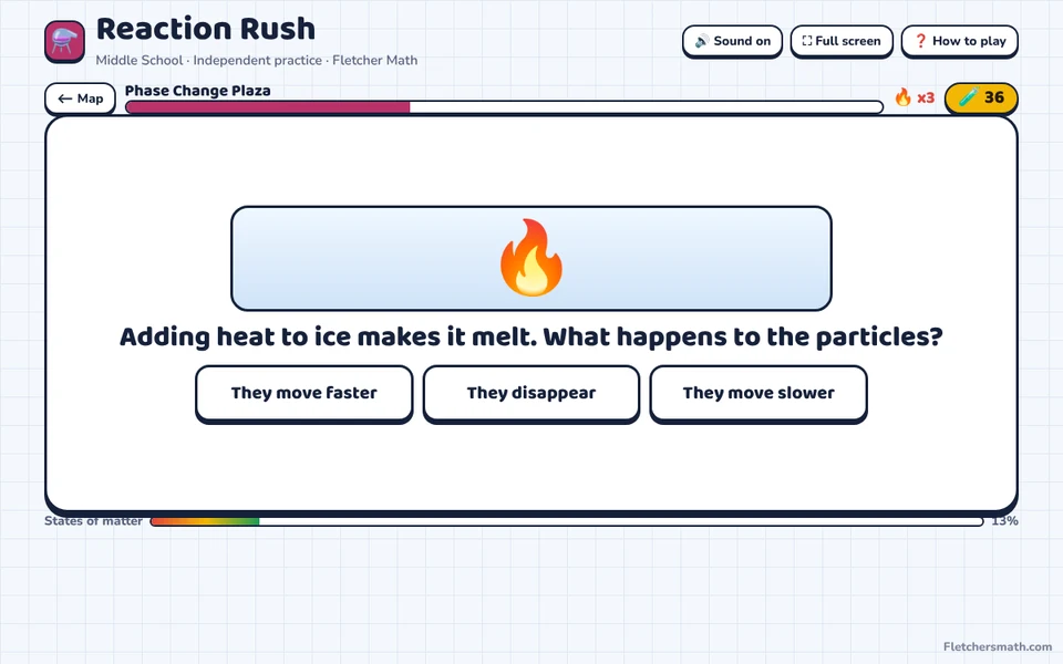 Screenshot of Reaction Rush