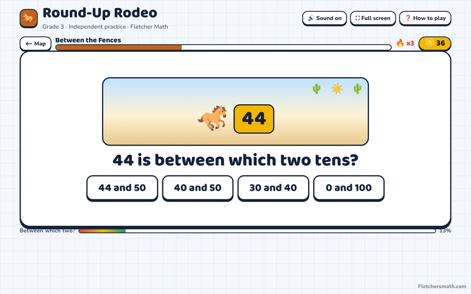 Screenshot of Round-Up Rodeo